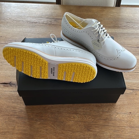 Cole Haan Golf Shoes Zero Grand Wingtip - Picture 4 of 7